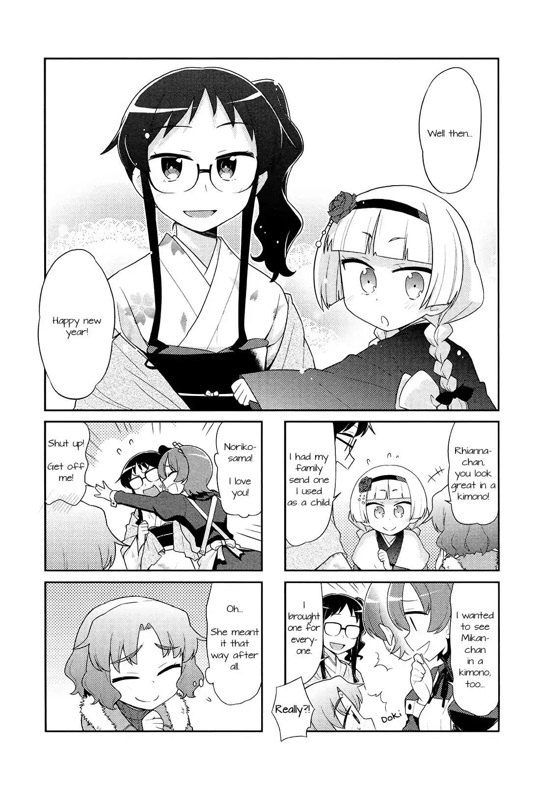 Majo to Houki to Kurobuchi Megane Chapter 38 7